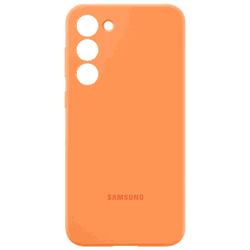 Samsung Siliconen Back Cover Oranje Samsung Galaxy S23+
