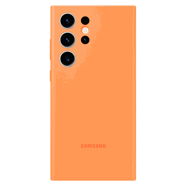 Samsung Silicon Back Cover Orange Samsung Galaxy S23 Ultra