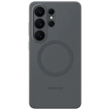 Samsung Silicone  Back Cover Black Magnetic Samsung Galaxy S26 Ultra