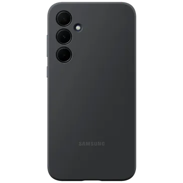 Samsung Silicone Back Cover Noir Samsung Galaxy A35 5G 