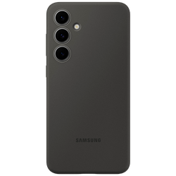 Samsung Siliconen Back Cover Zwart Samsung Galaxy S24 FE