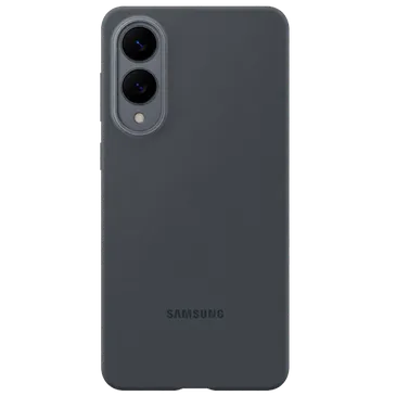 Samsung Silicone  Back Cover Black Samsung Galaxy S25 Edge