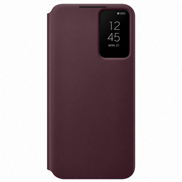 Samsung Smart Clear View PC Book Case Red Samsung Galaxy S22+
