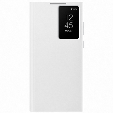 Samsung Smart Clear View PC Book Case Vit Samsung Galaxy S22 Ultra