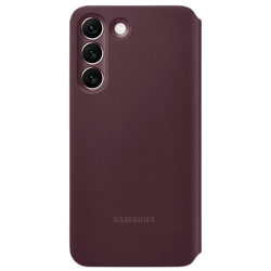 Samsung Smart Clear View PC Book Case Red Samsung Galaxy S22