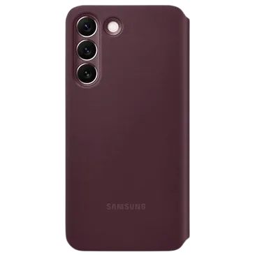 Samsung Smart Clear View PC Book Case Rouge Samsung Galaxy S22