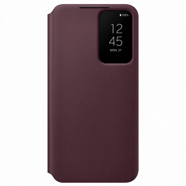Samsung Smart Clear View PC Book Case Red Samsung Galaxy S22