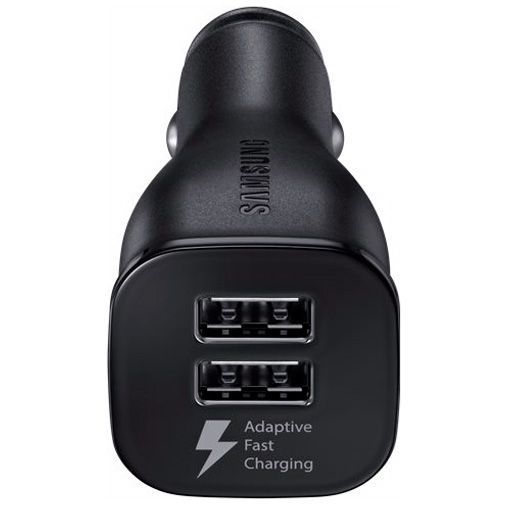 Samsung Snelle Autolader Dual USB + USB-C-kabel EP-LN920 Black