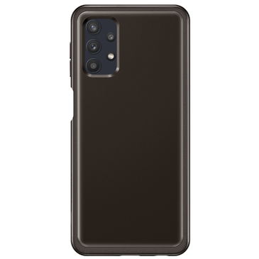 Samsung Soft Clear Plastic Back Cover Black Samsung Galaxy A32 5G