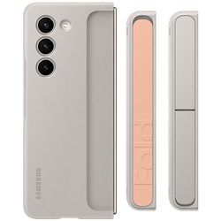 Samsung Standing PC Back Cover com Correia Bege Samsung Galaxy Z Fold5
