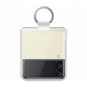 Samsung TPU Back Cover With Ring Transparent Samsung Galaxy Z Flip 3