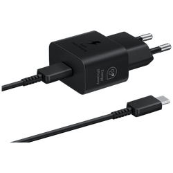 Samsung USB-C Fast Charger 25W T2510 + USB-C Cable Black