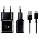Samsung USB Snellader + Micro-USB-kabel EP-TA20 Black