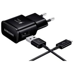 Samsung USB Hurtiglader + Micro-USB-Kabel EP-TA20 Svart