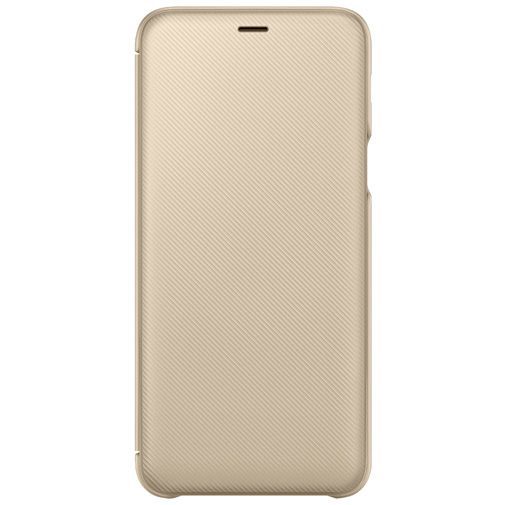 Samsung Wallet Cover Gold Galaxy A6+