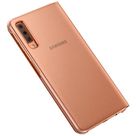 Samsung Wallet Cover Gold Galaxy A7 (2018)