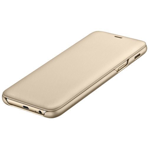Samsung Wallet Cover Gold Galaxy A6