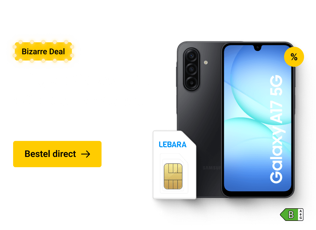 Week 6'26 - Belsimpel hero 4 - BBD Samsung + Lebara