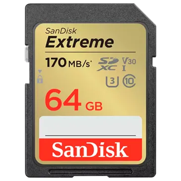 Sandisk SDXC Extreme 64GB