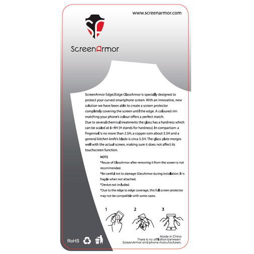 ScreenArmor Glass Armor Edge-to-Edge Screenprotector Huawei P20 Lite
