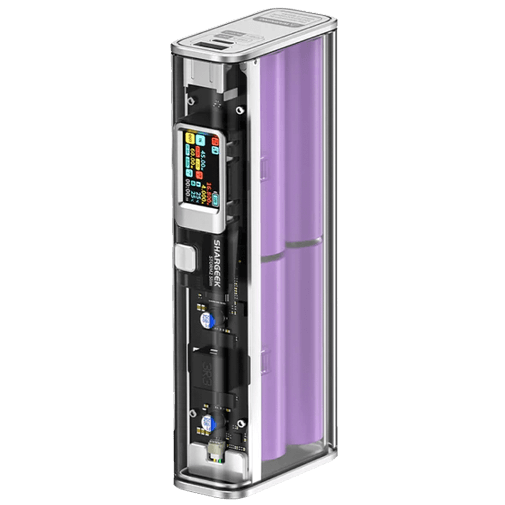 スマホアクセサリー SHARGEEK Storm2 Slim Power Bank 20000mAh Shargeek STORM2 Slim 130 W 20000 mAh przenośna ładowarka