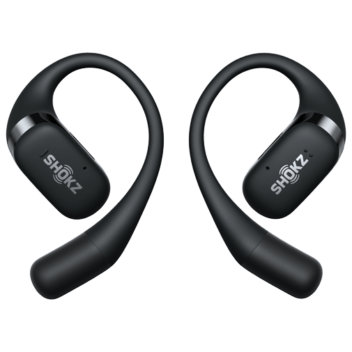 Shokz OpenFit Écouteurs à oreilles libres, noir - Worldshop