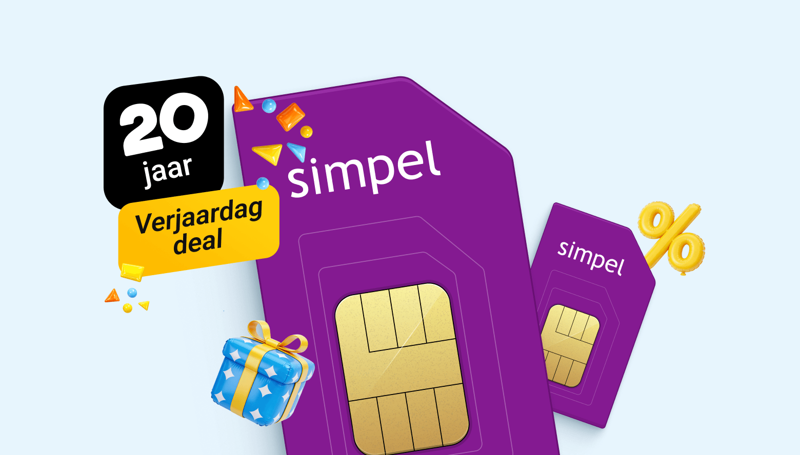 Eerste jaar slechts €1,- per maand