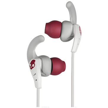 Skullcandy Set In Ear Sport Earbuds White Red
