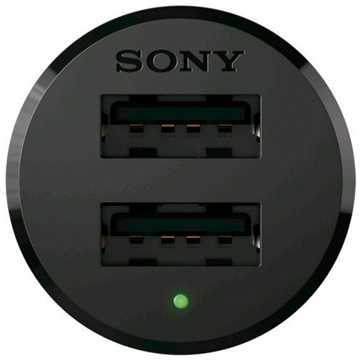 Sony Dual USB Autolader + USB-C-kabel AN430 Black