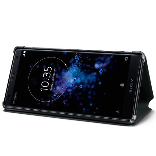 Sony Style Cover Stand SCSH40 Black Xperia XZ2