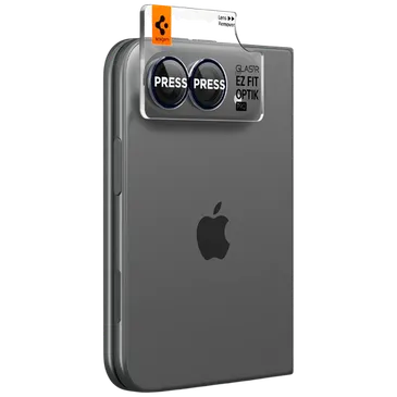 Spigen EZ Fit Verre Trempé Camera Protector Apple iPhone Duo Lot De 2