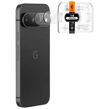 Spigen EZ Fit Tempered Glass Camera Protector Google Pixel 9 2-Pack
