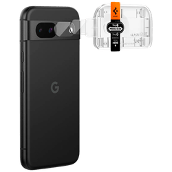 Spigen EZ Fit Tempered Glass Clear Screen Protector Camera Google Pixel 8a