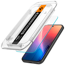 Spigen EZ Fit Herdet Glass Skjermbeskytter Klar med Monteringsramme Google Pixel 9a