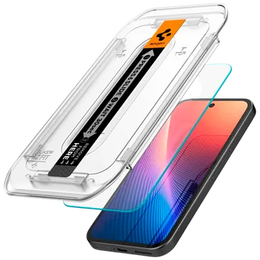 Spigen EZ Fit Tempered Glass Clear Screen Protector with Mounting Frame Google Pixel 9a