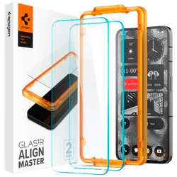 Spigen Verre Trempé Protection D'Écran avec Montageframe Nothing Phone (2) Lot De 2