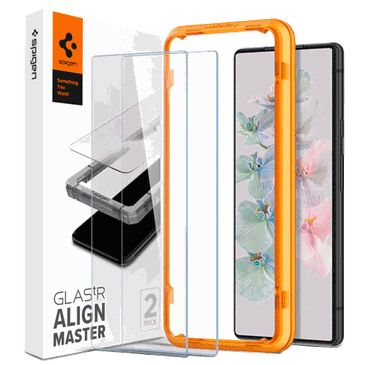 Spigen Tempered Glass Screen Protector with Montageframe Google Pixel 7 2-Pack