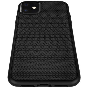 Spigen Liquid Air Hülle Schwarz Apple iPhone 11