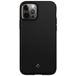 Spigen Mag Armor Plastic Back Cover Black Apple iPhone 12/12 Pro