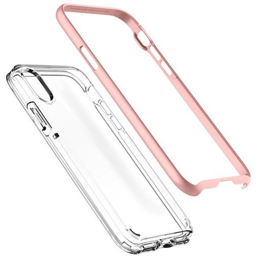 Spigen Neo Hybrid Crystal Case Rose Gold Apple iPhone X