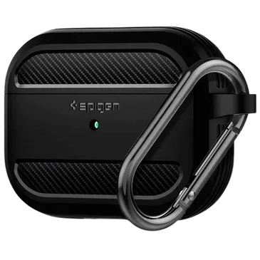 Spigen Rugged Armor Case Black Airpods Pro