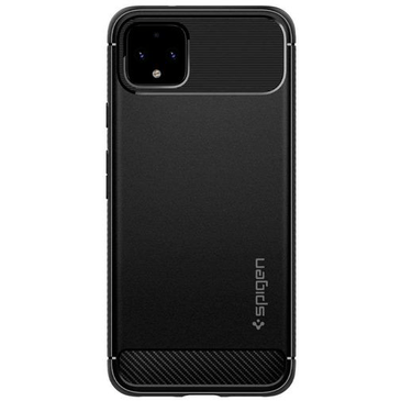 Spigen Rugged Armor Case Black Google Pixel 4