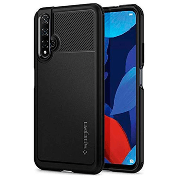 Spigen Rugged Armor Case Negro Honor 20/Huawei Nova 5T