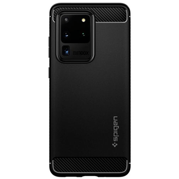 Spigen Rugged Armor Case Black Samsung Galaxy S20 Ultra