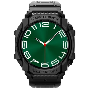Spigen Rugged Armor Pro Coque Noir Samsung Galaxy Watch Ultra