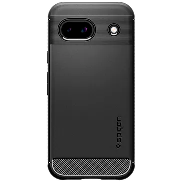 Spigen Rugged Armor TPU Back Cover Svart Google Pixel 8a