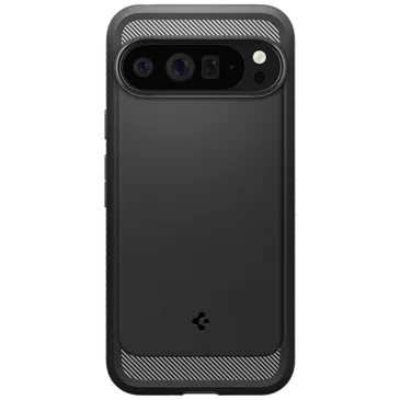 Spigen Rugged Armor TPU Back Cover Zwart Google Pixel 9 Pro XL