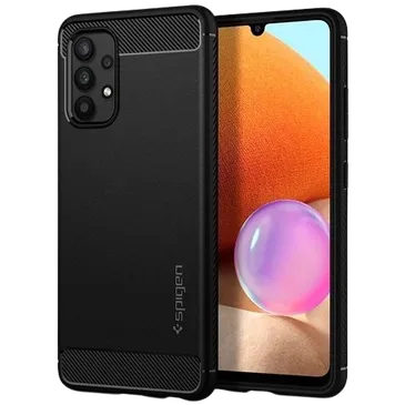Spigen Rugged Armor TPU Back Cover Black Samsung Galaxy A52 5G