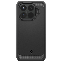 Spigen Rugged Armor TPU Back Cover Zwart Xiaomi 15T Pro
