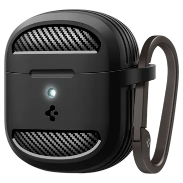 Spigen Rugged Armor TPU Cover Black Google Pixel Buds 2a